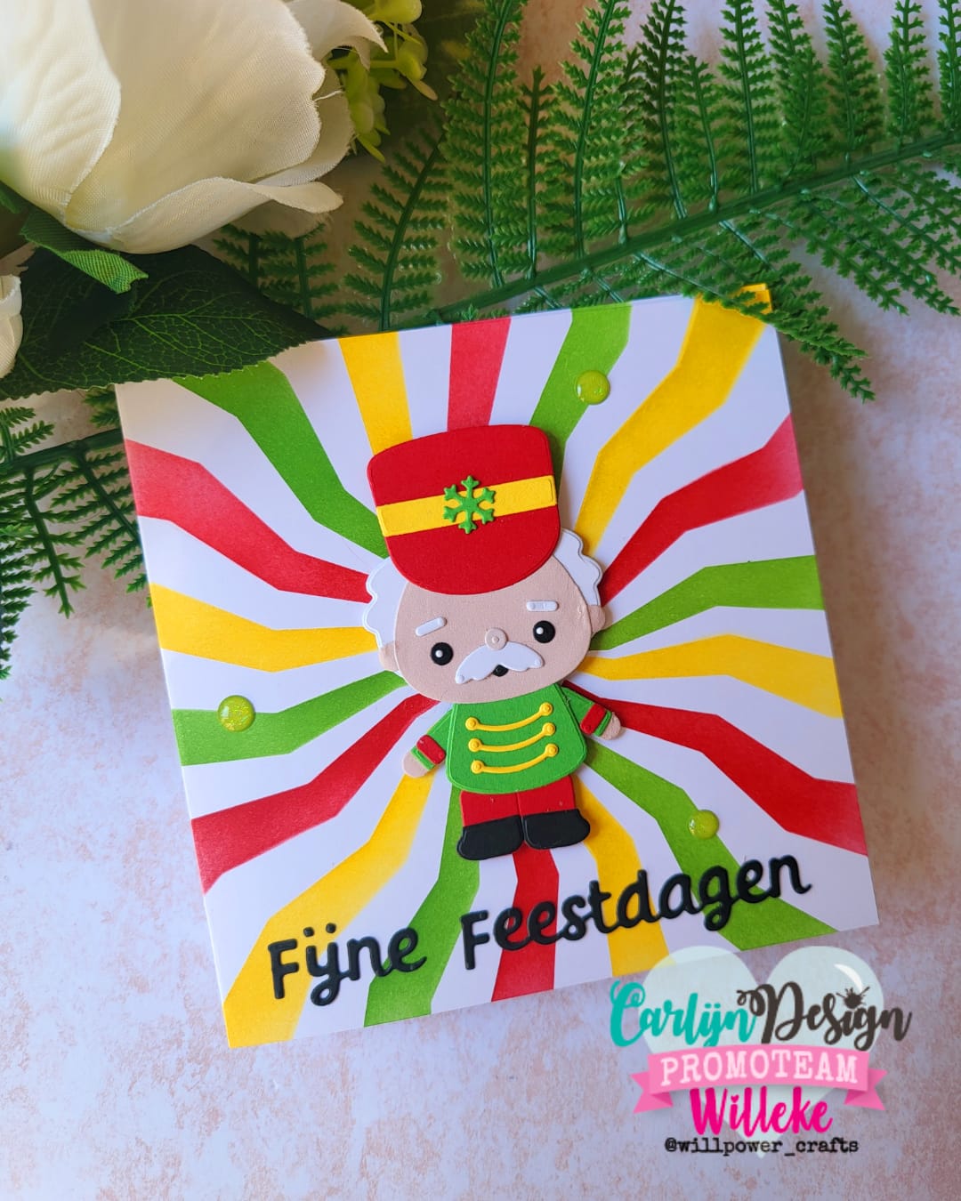 CarlijnDesign Nutty Nutcrackers CDSN-0317 dies nøtteknekker jul