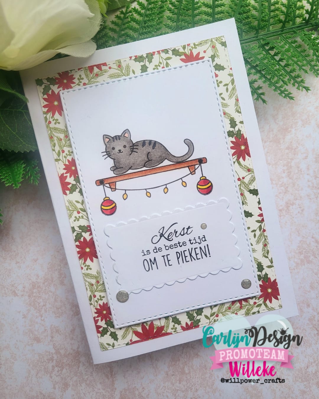 CarlijnDesign Kerst vriendjes CDSN-0318 dies jul