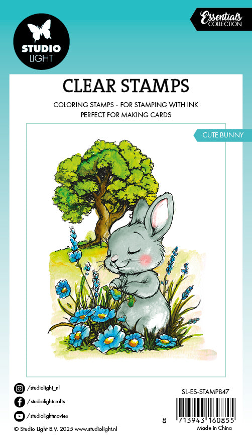 Studio Light Essentials Cute bunny stempel kanin
