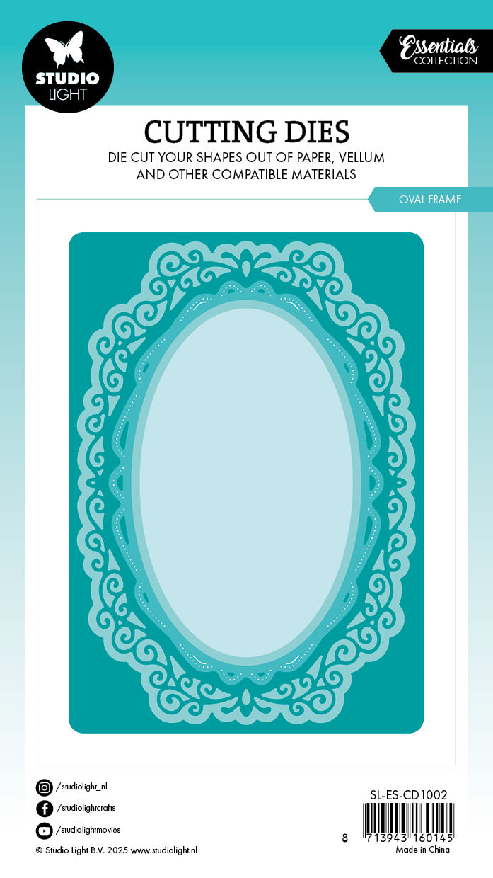 Studio Light Essentials Oval frame dies ramme