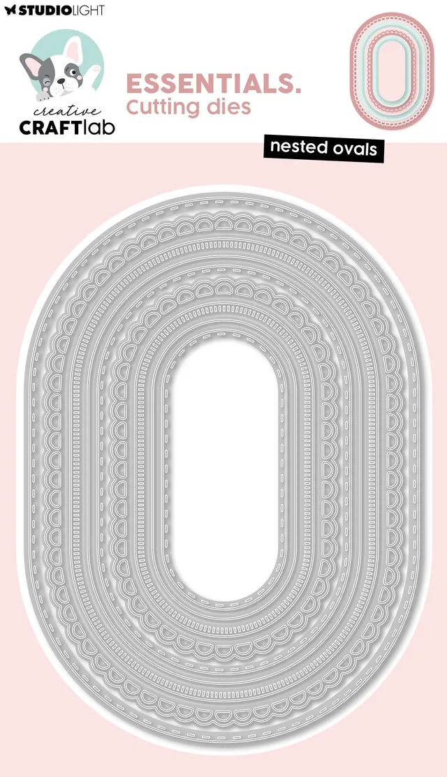 Creative Craftlab Essentials Nested Ovals dies ovaler