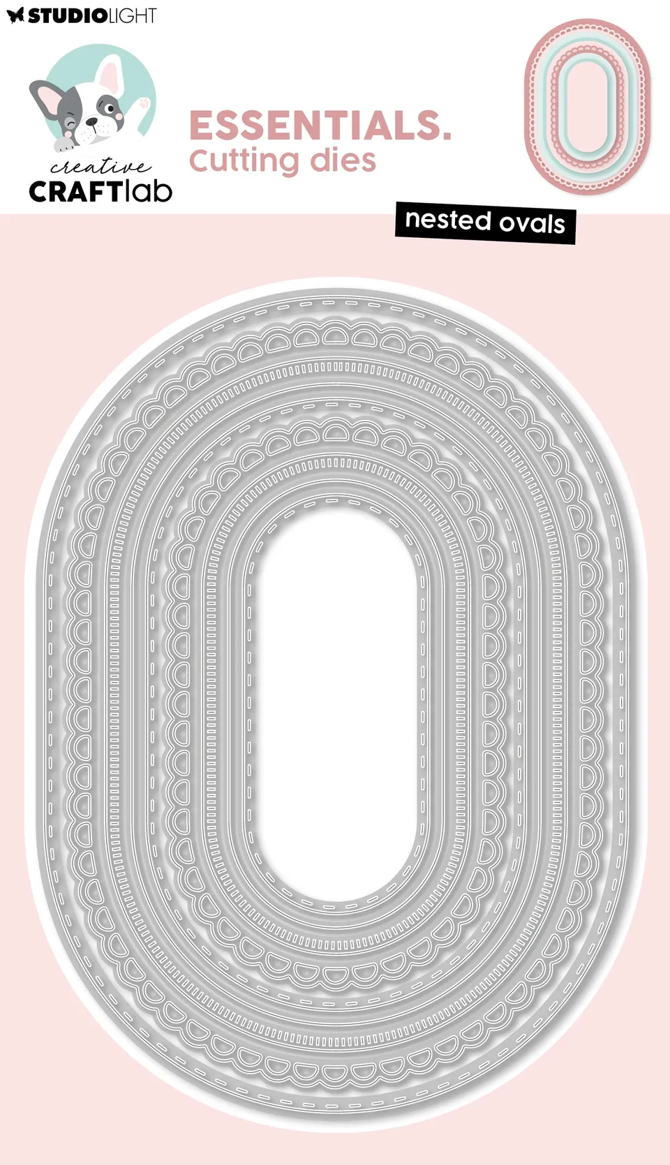 Creative Craftlab Essentials Nested Ovals dies ovaler