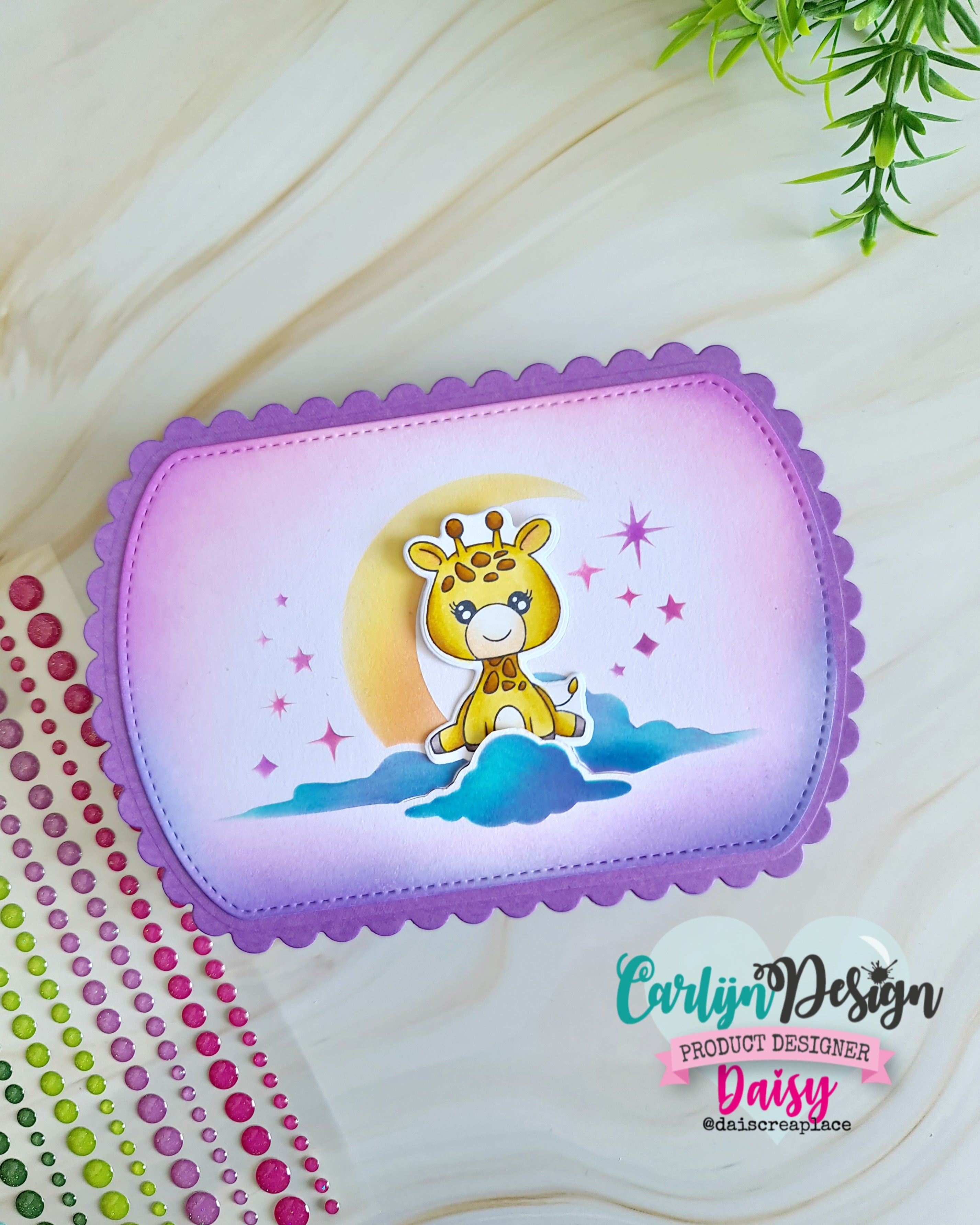 CarlijnDesign Zomerse scenes CDSC-0043 stensil 3 stk A6 sommer