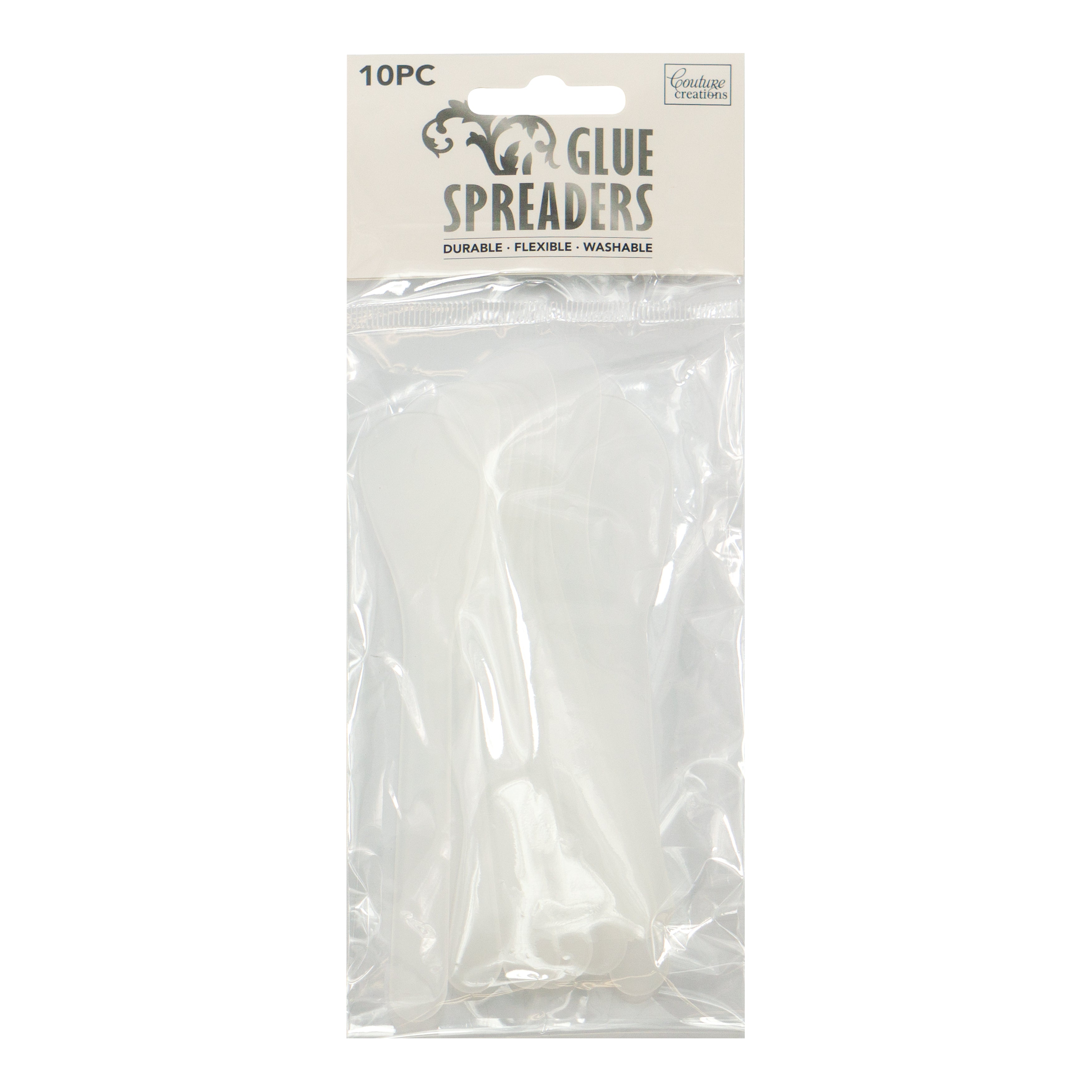Couture Creations Glue Spreaders limspatel plast 10-pakning