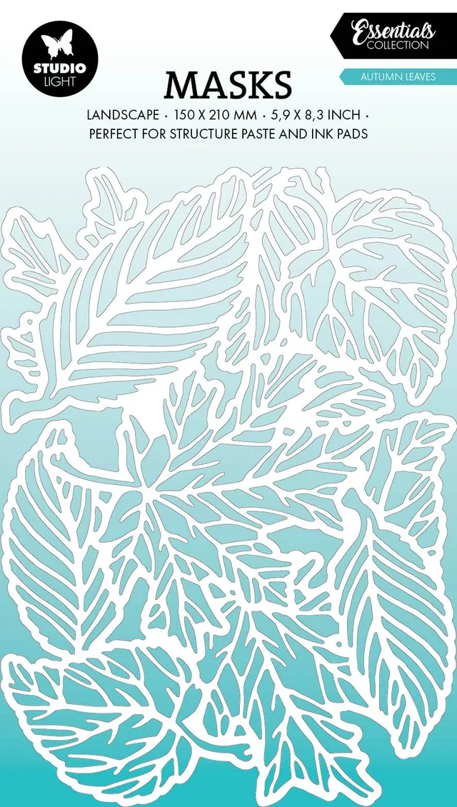 Studio Light Essentials Autumn Leaves mask stencil