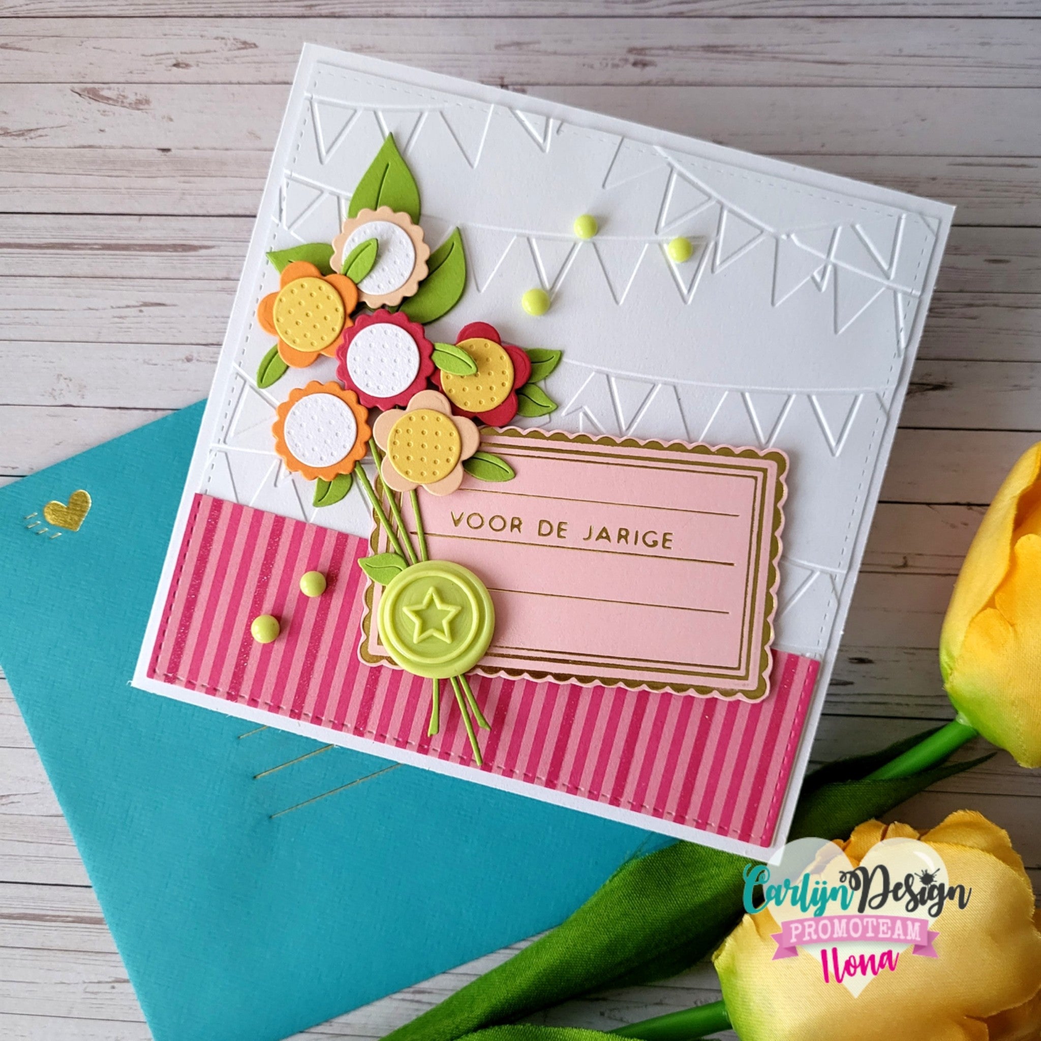 CarlijnDesign Leuke post CDST-0074 stempelsett posttema