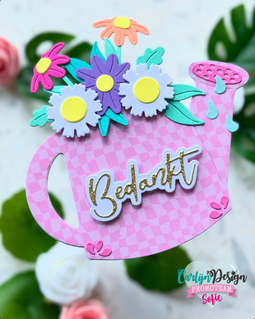 CarlijnDesign Happy Garden CDJD-0059 dies vannekanne