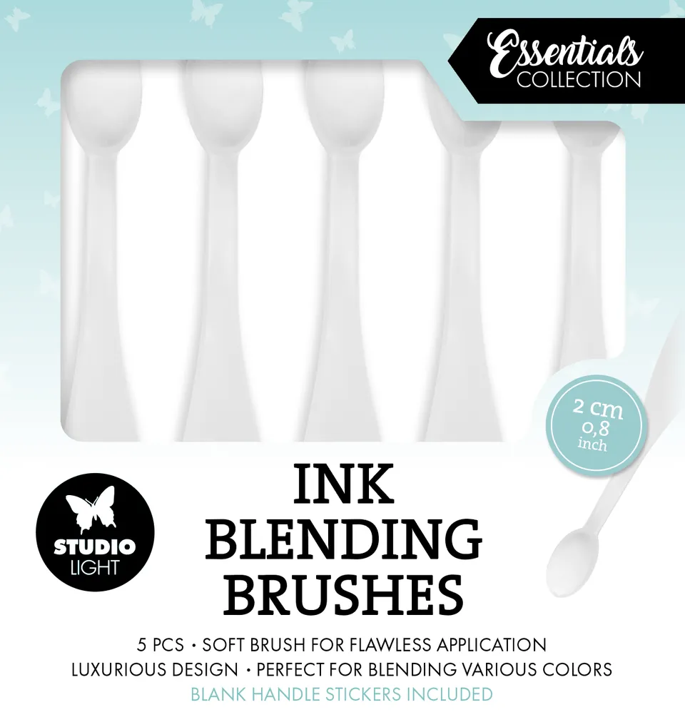 Studio Light Essentials Blending Brushes blenderbørste 5-pk 2 cm myk
