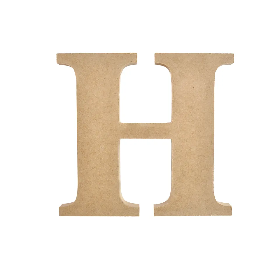KaiserCraft Beyond The Page trebokstav H 9 cm MDF