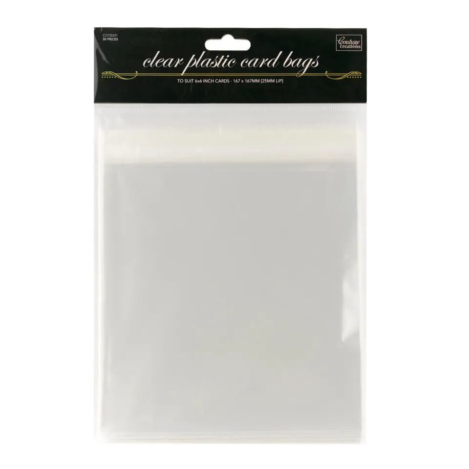 Couture Creations kortposer 6x6 selvklebende 50 pk