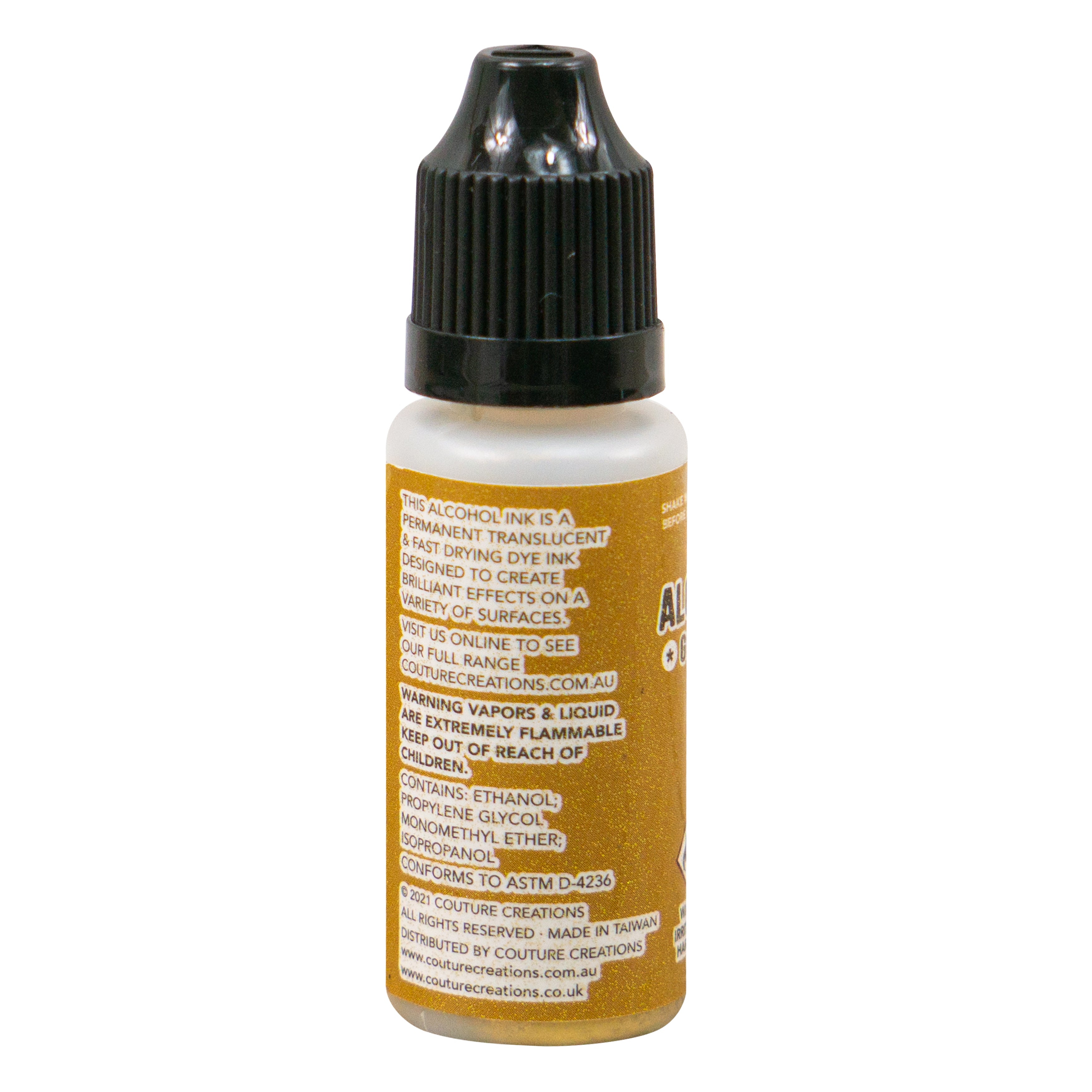 Couture Creations Golden Age alkoholblekk gold 12 ml gull