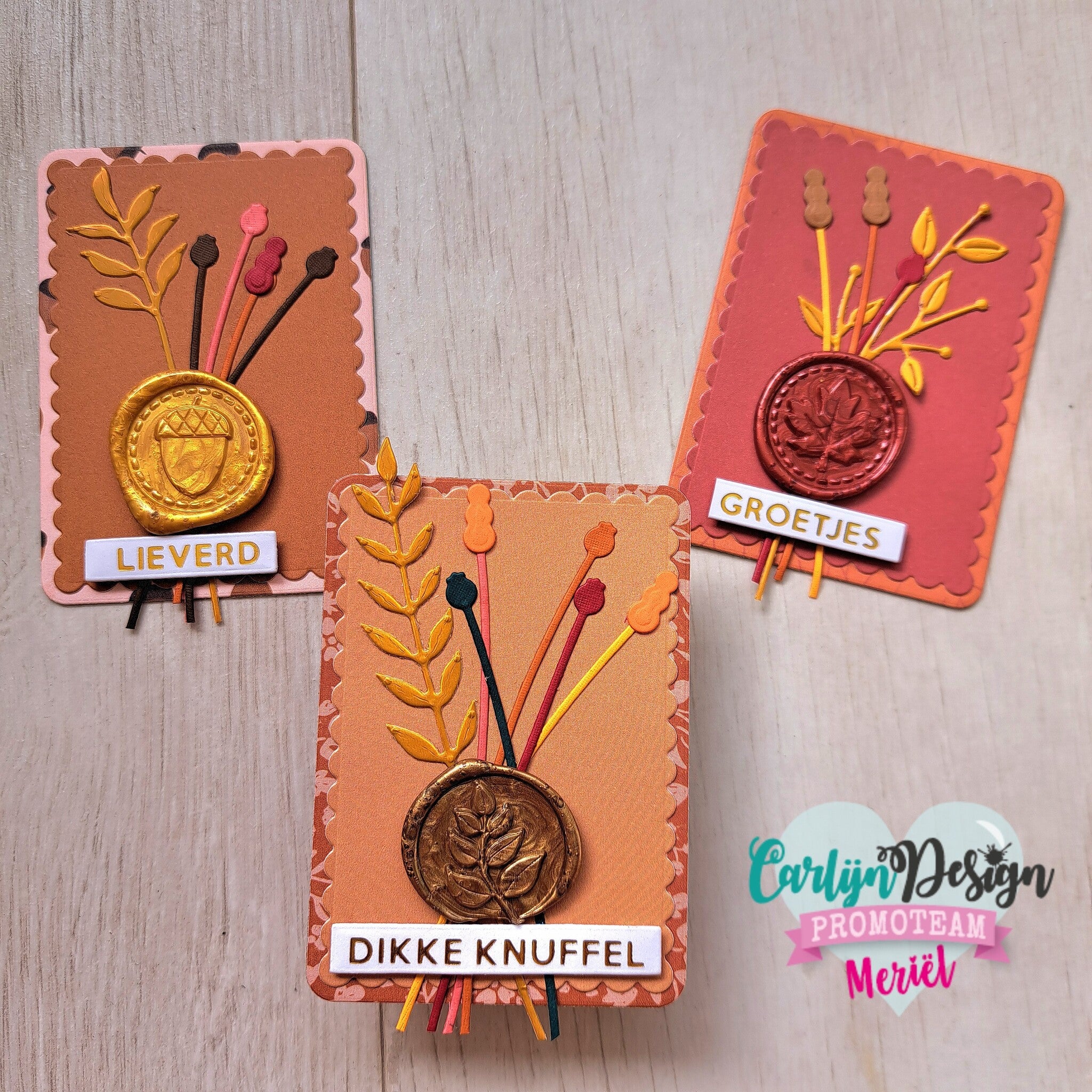CarlijnDesign CDWX-0033 Autumn voksperler høst 30 g