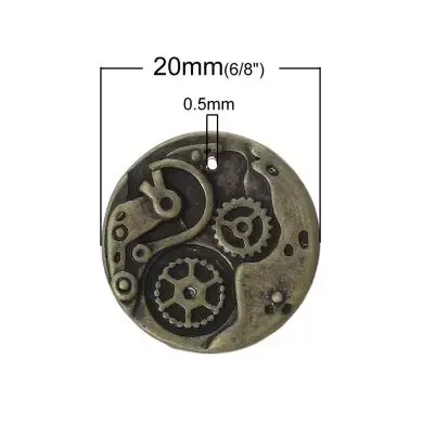 Korthobby Steampunkgear clear stempel tannhjul