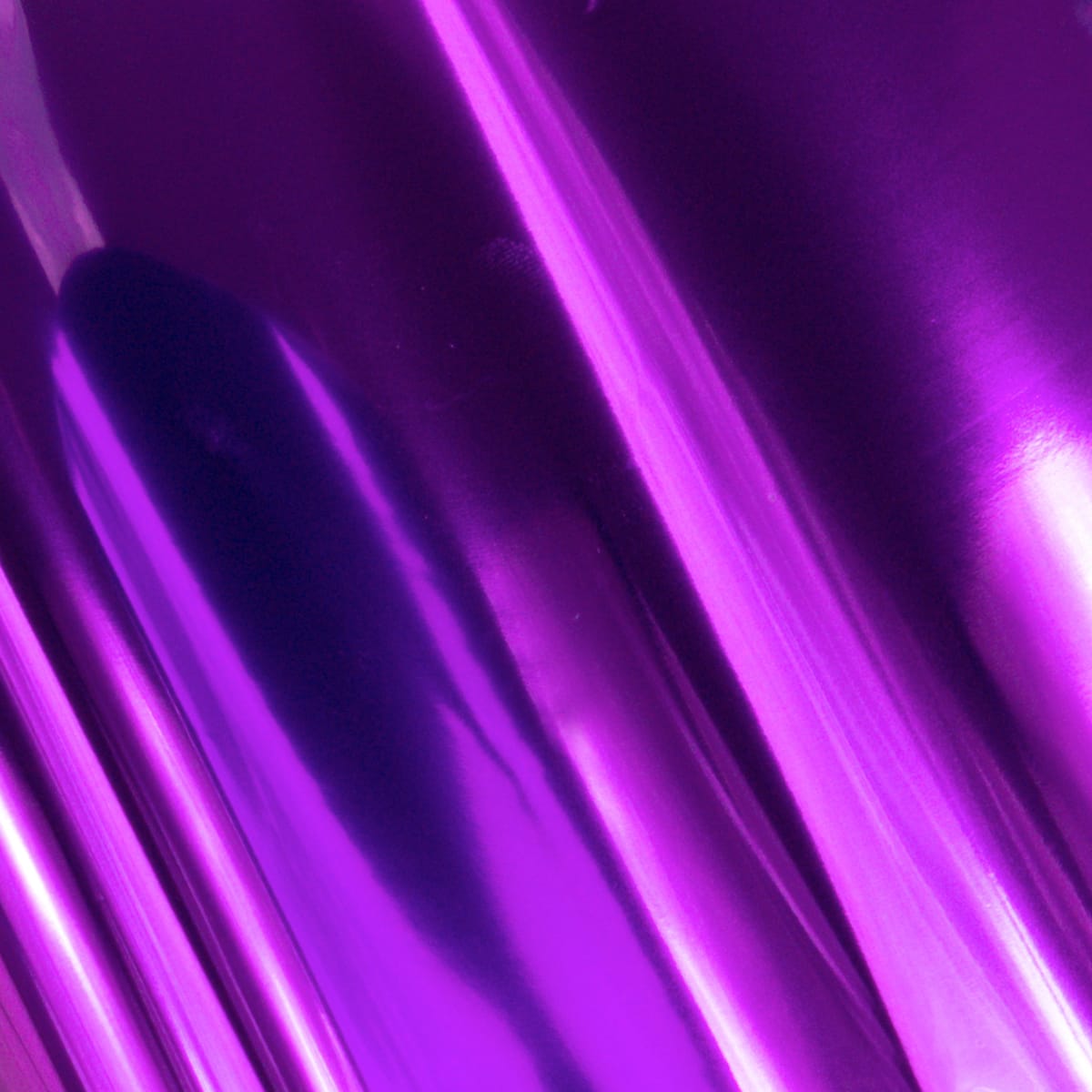 Couture Creations Foil folie lilla speilblank 5 m