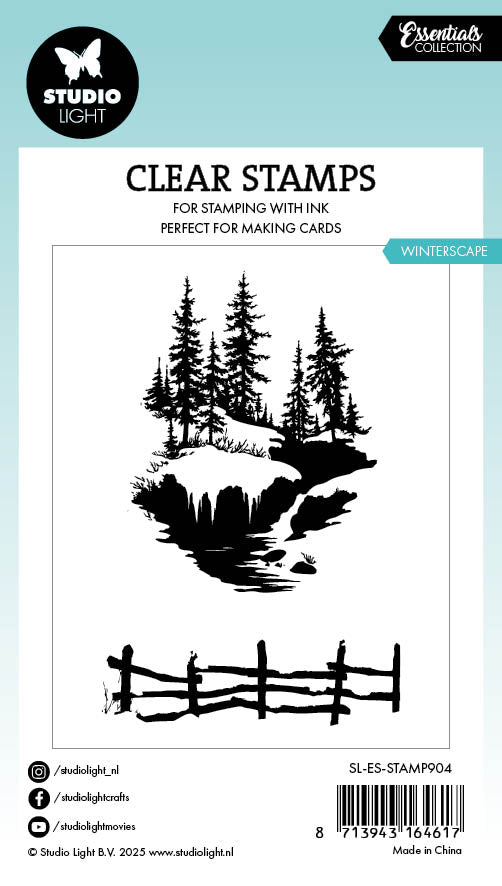 Studio Light Essentials Winterscape stempel