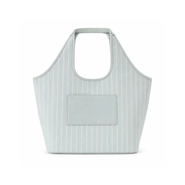 KaiserCraft Grace Sage Stripe totebag jacquard skulder