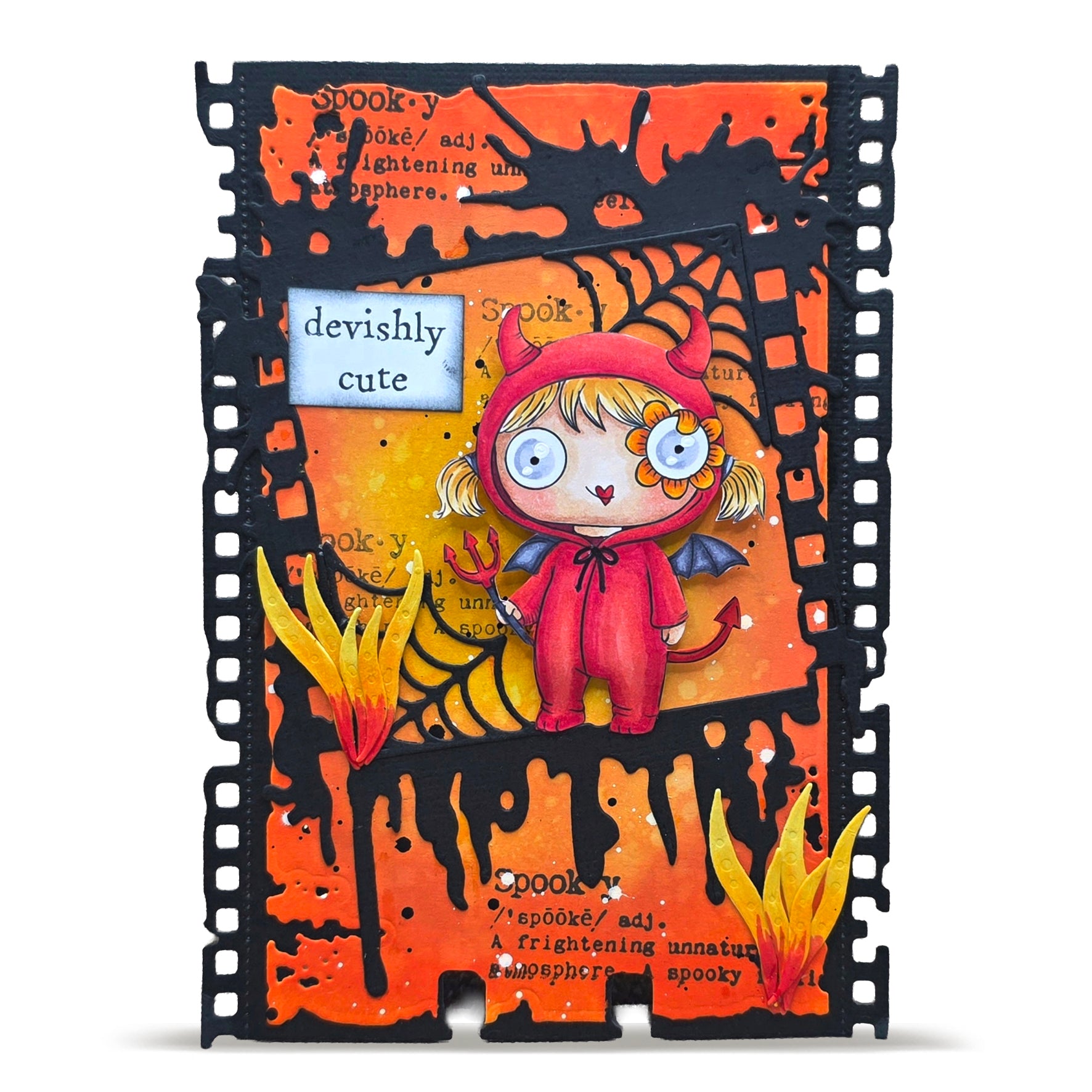 AALL & Create TP-1420 Lil Boo stempelsett A7 halloween