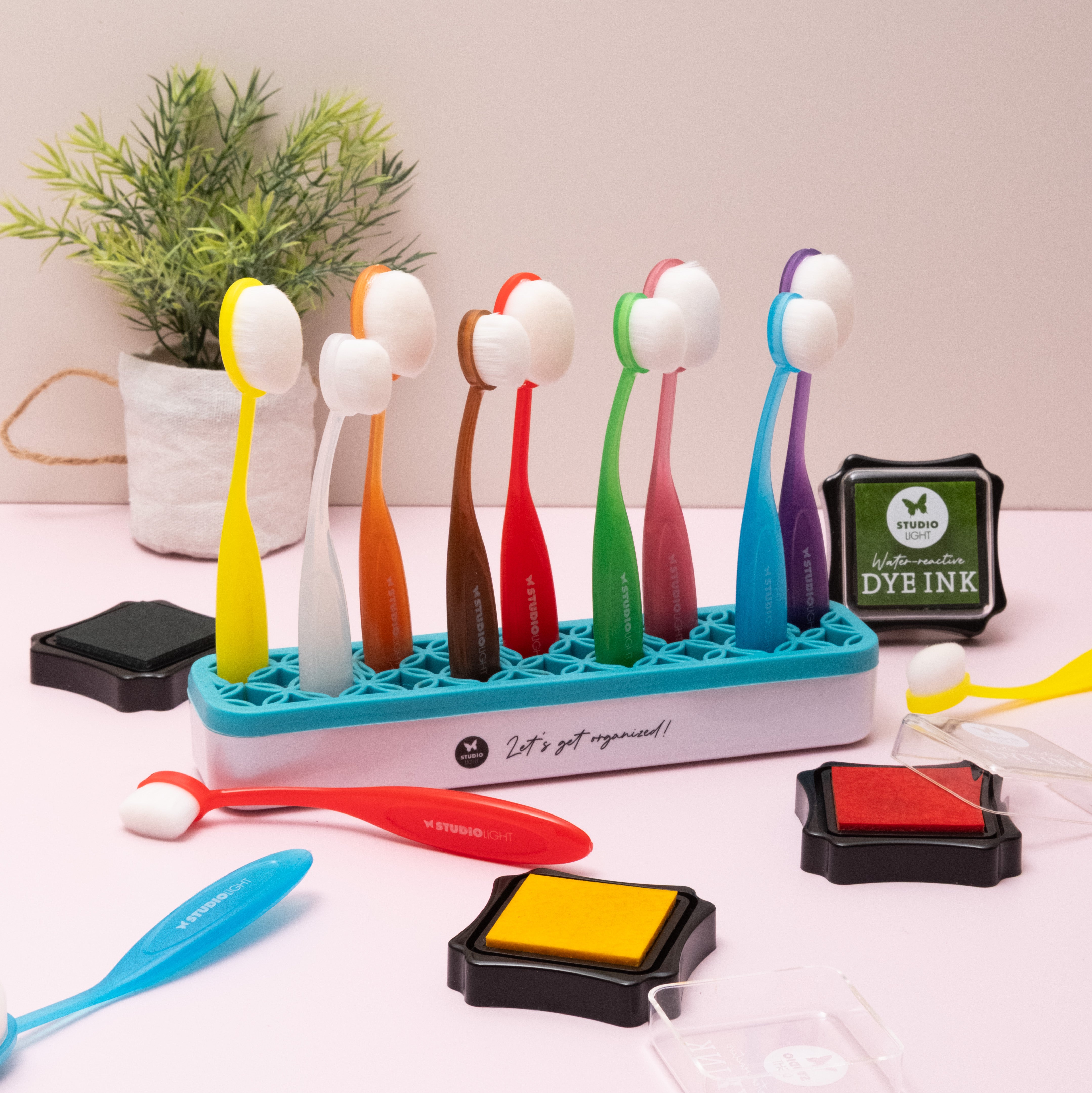 Studio Light Essentials blendingbørster 2 cm 10 stk