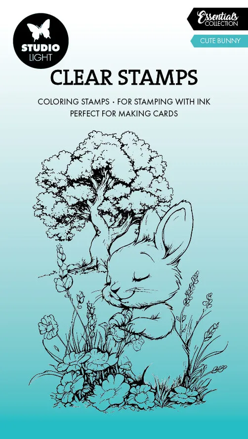 Studio Light Essentials Cute bunny stempel kanin