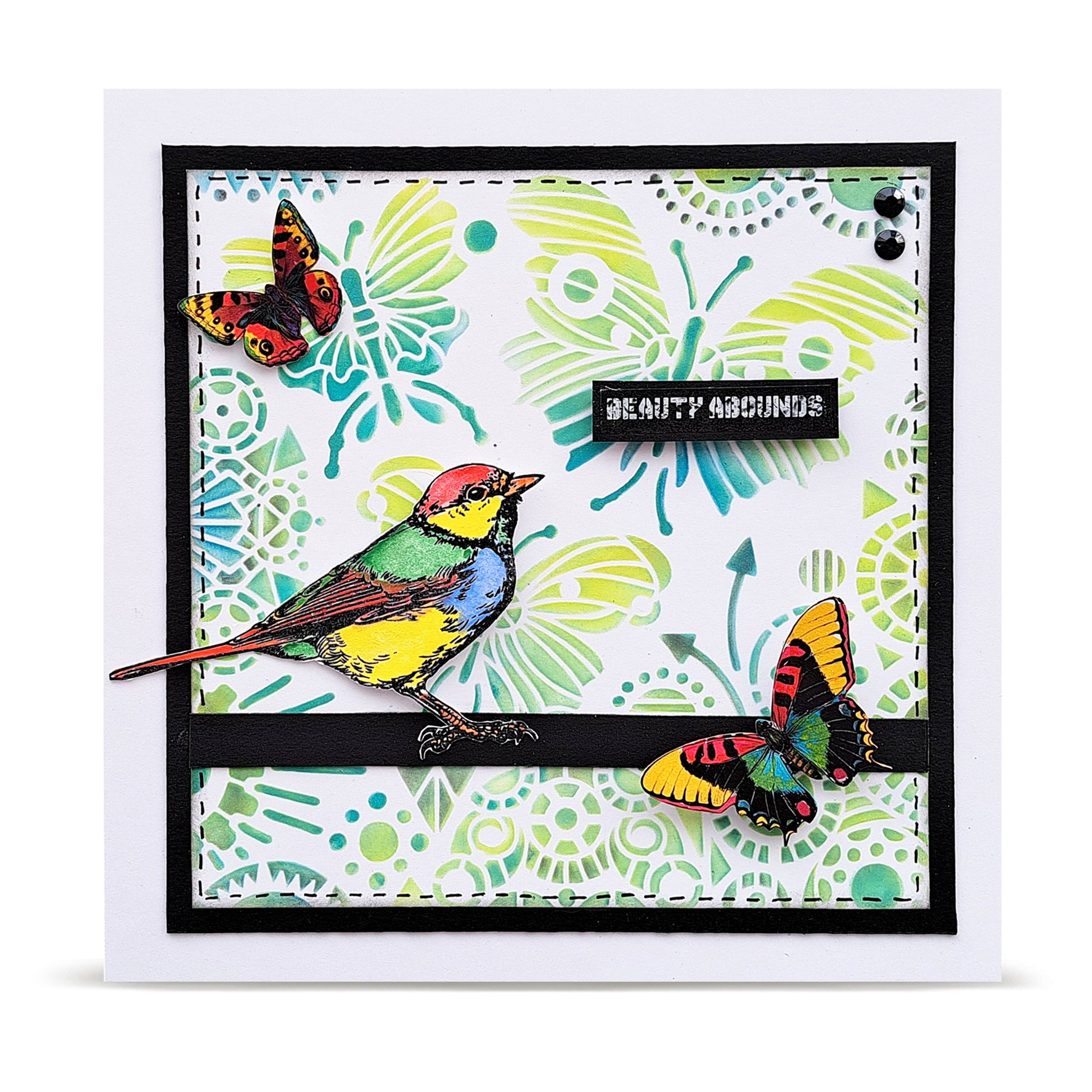 AALL & Create TP-1349 Robin Sprout stempelsett A6 5 deler