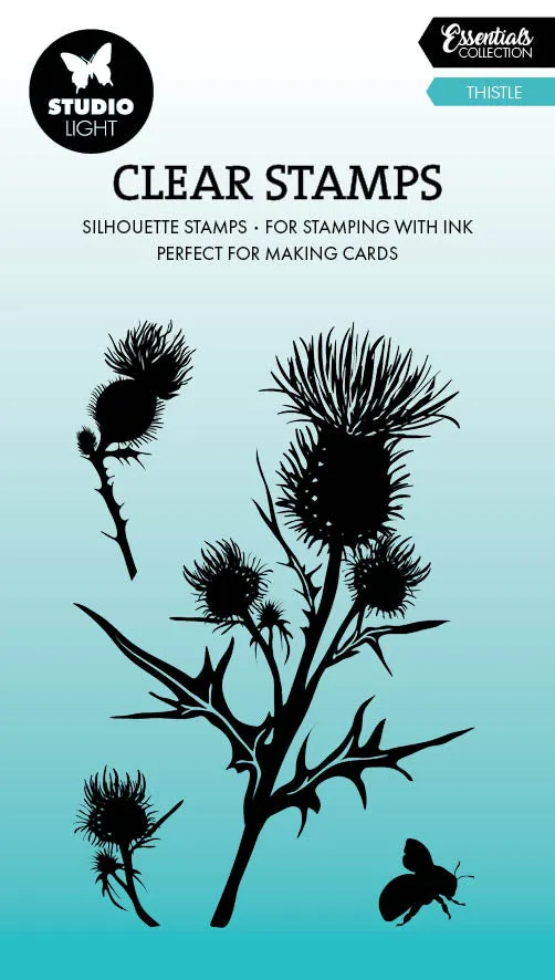 Studio Light Essentials Thistle stempel 62x93 mm tistel