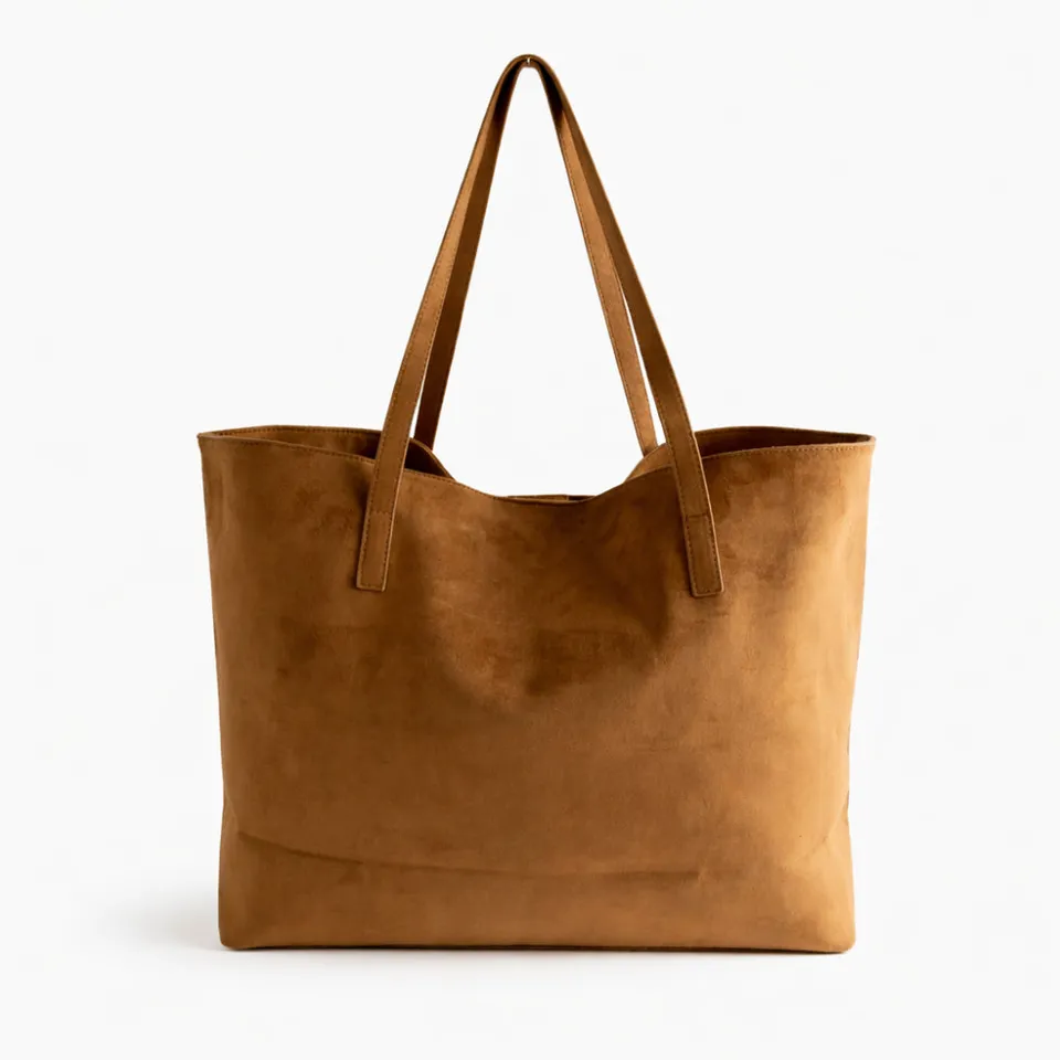 KaiserCraft K&Co Journey stor totebag tan laptop