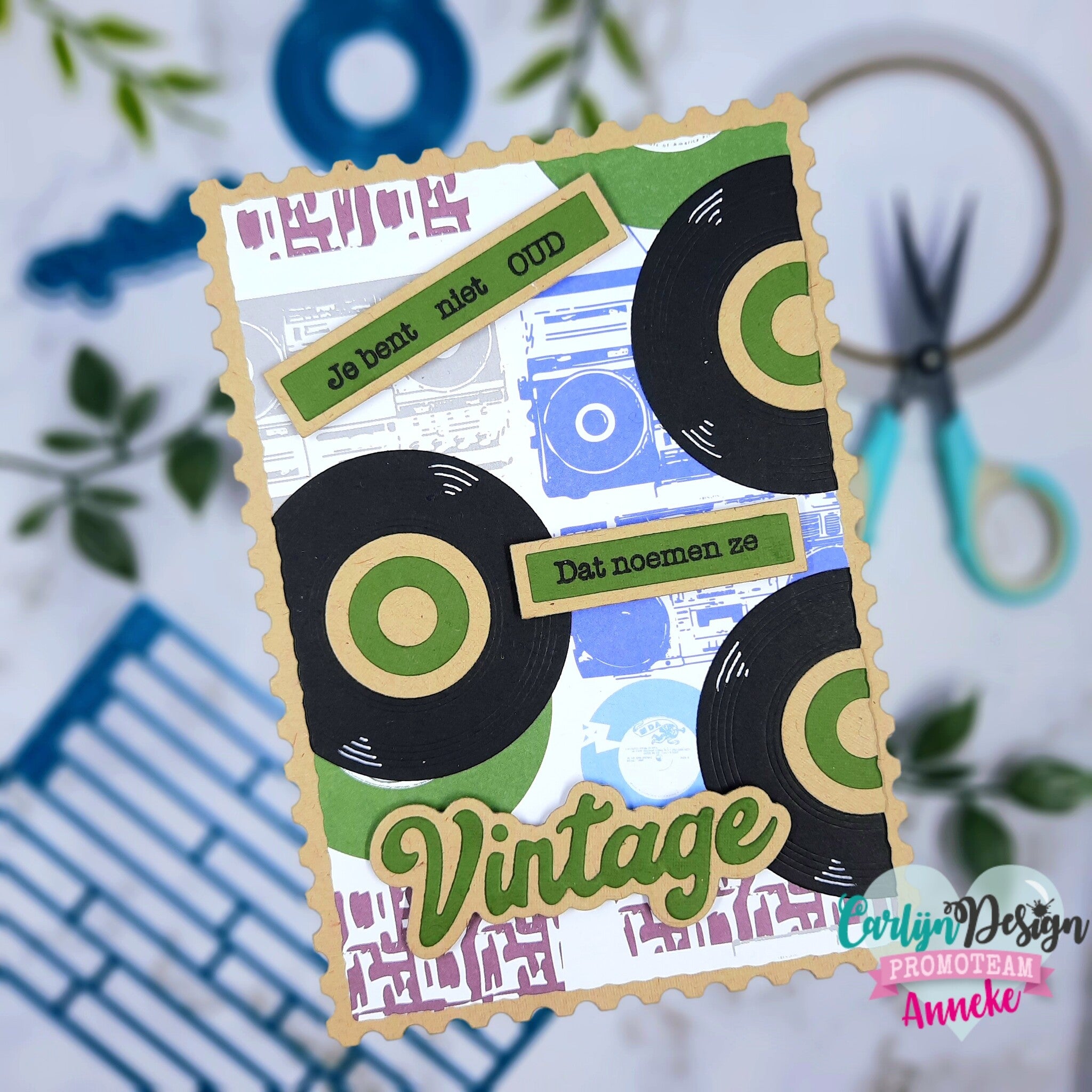 CarlijnDesign Retro Vintage CDSN-0259 dies retro rammer