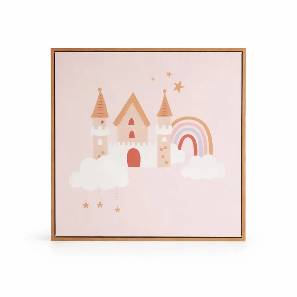 KaiserCraft Wonderland Baby Rainbow veggbilde 40x40 cm