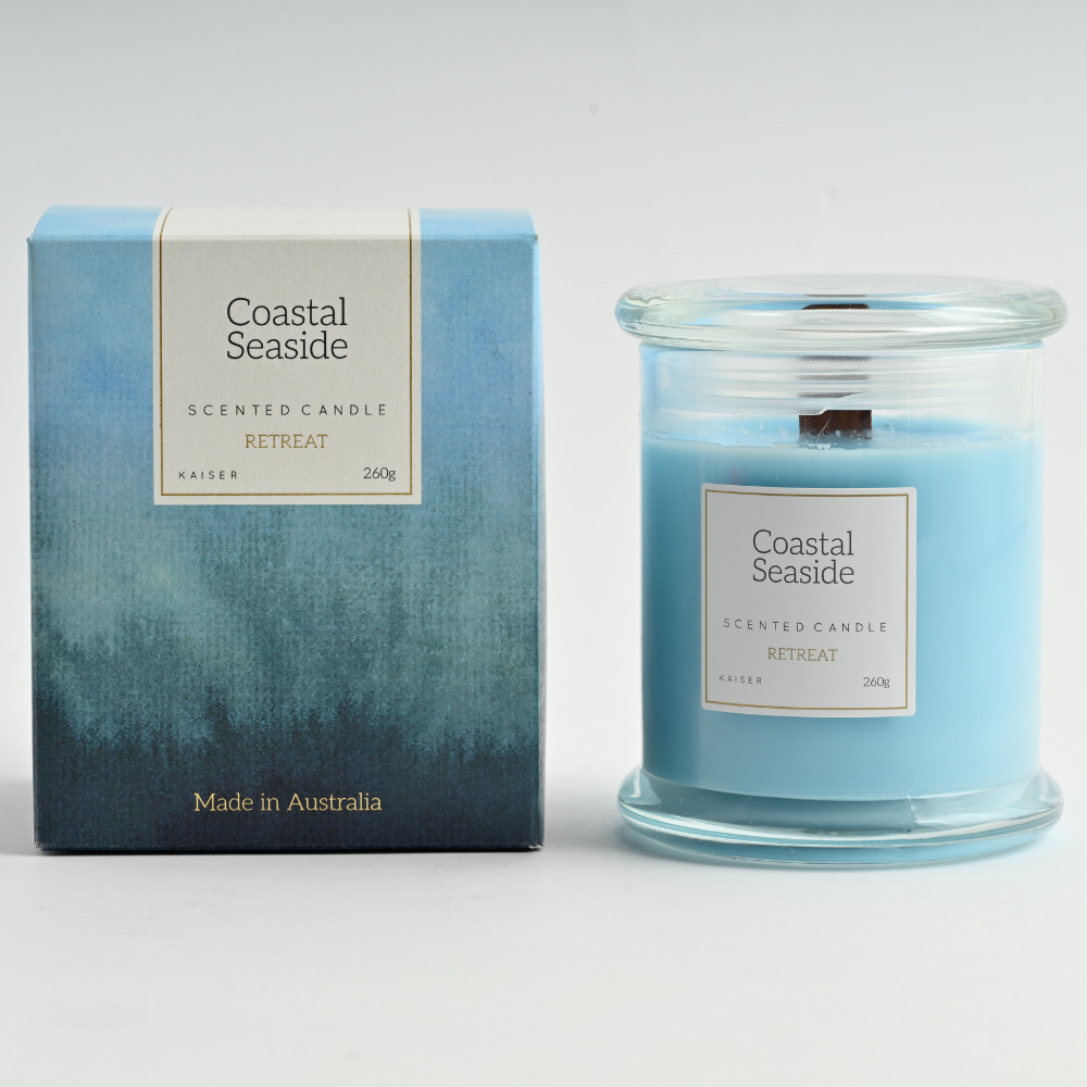 KaiserCraft Retreat Coastal Seaside duftlys 260g havduft