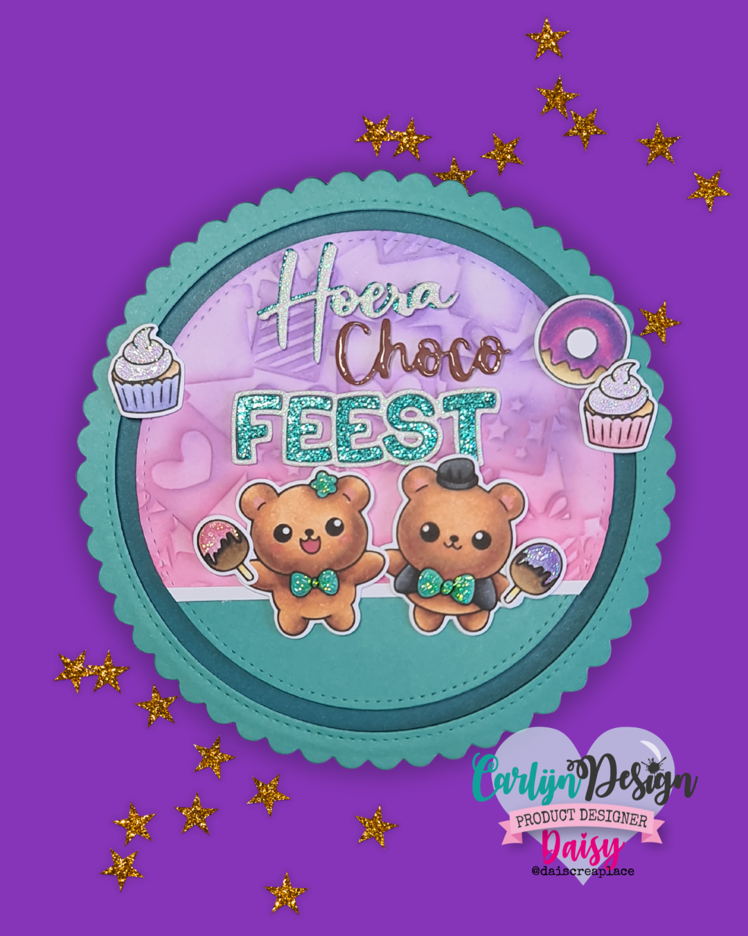 CarlijnDesign Choco Friends CDSN-0332 dies sjokolade