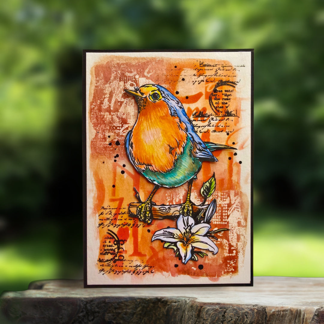AALL & Create PC-267 Typestorm sjablong 15x15 cm bokstaver