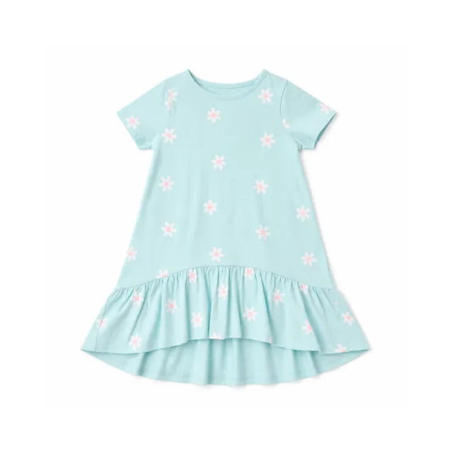 Good Vibes Miller jentekjole Mint Daisy bomull str 3-10 år