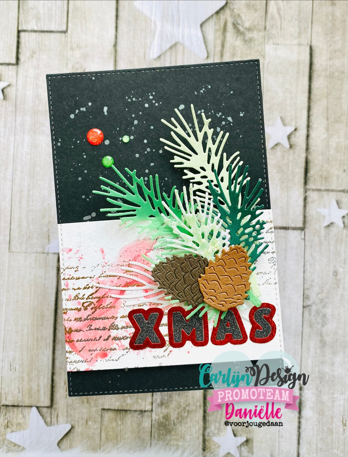 CarlijnDesign Kersttakken CDSN-0181 dies jul