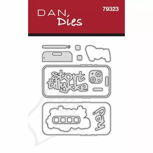 Dan Dies Telefon liten dies til kuttemaskin