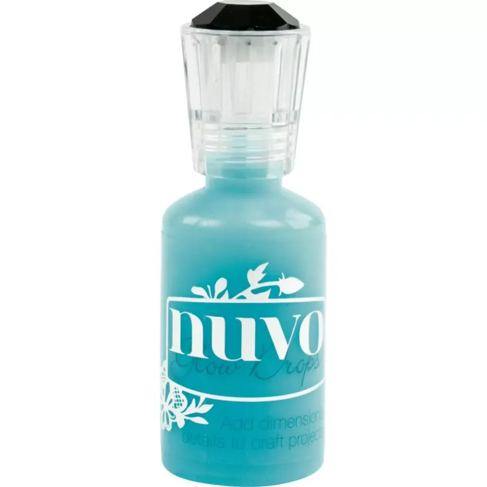 Nuvo Glow In The Dark Drops Blue Crush dråper