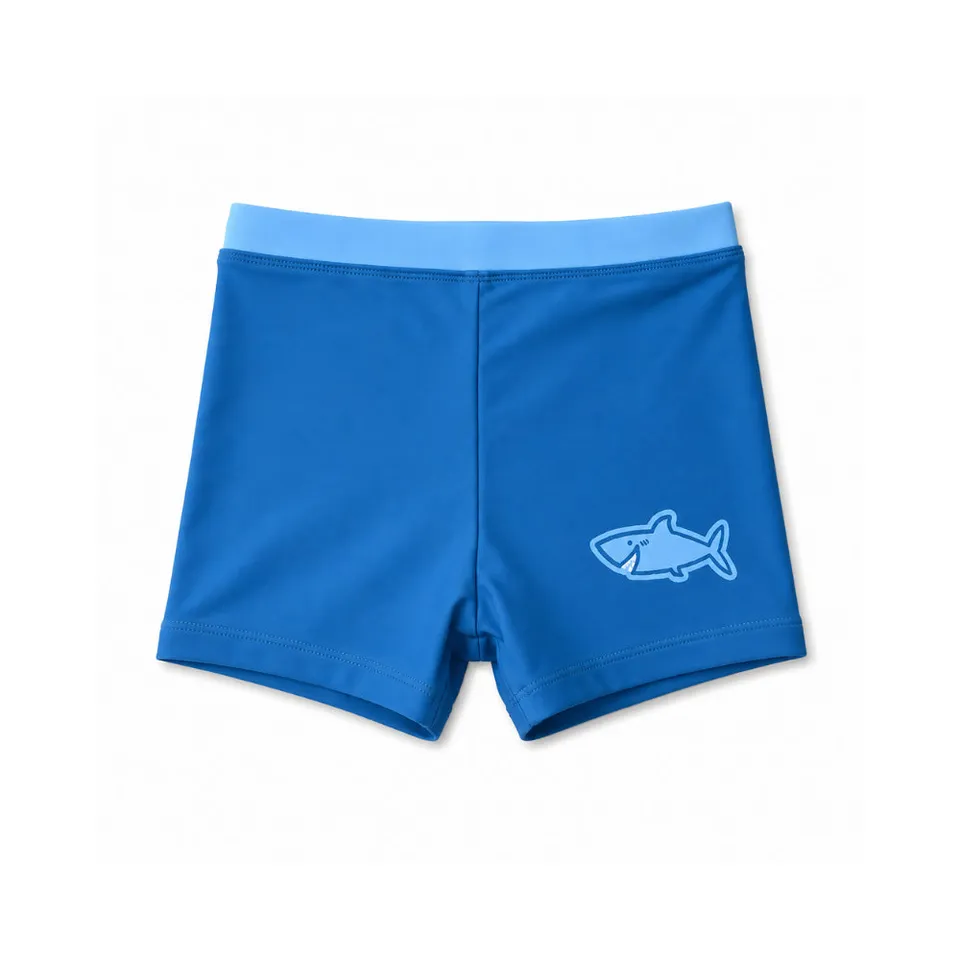 KaiserCraft Good Vibes Shark Waters badeshorts barn UPF50+