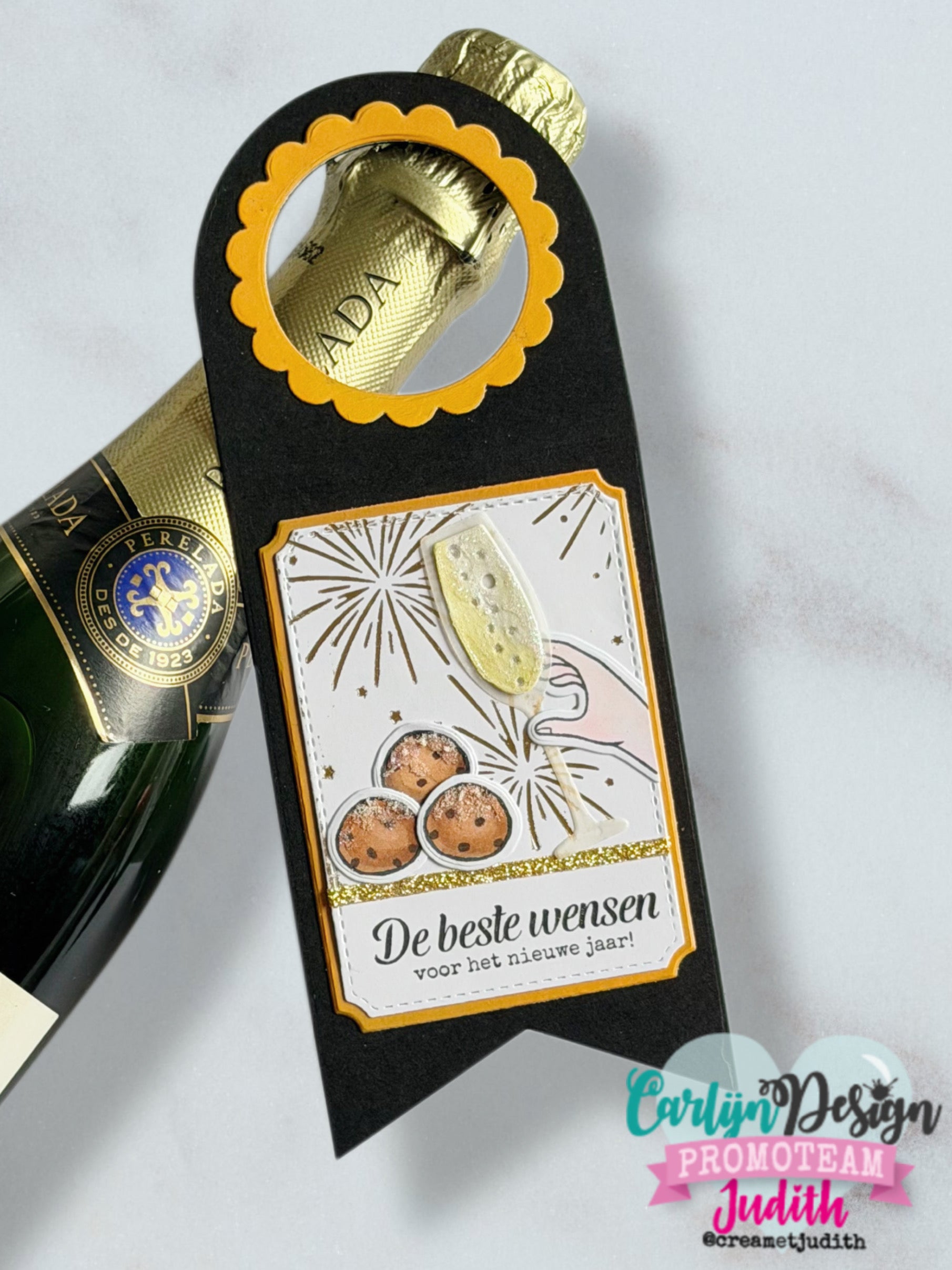 CarlijnDesign Festive Fireworks CDHF-0095 hot foil-plate A6