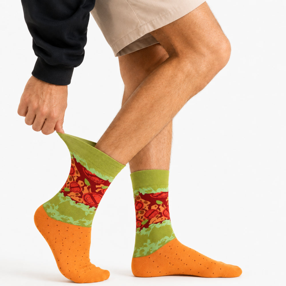 KaiserCraft Novelty sokker taco 1 par bomull