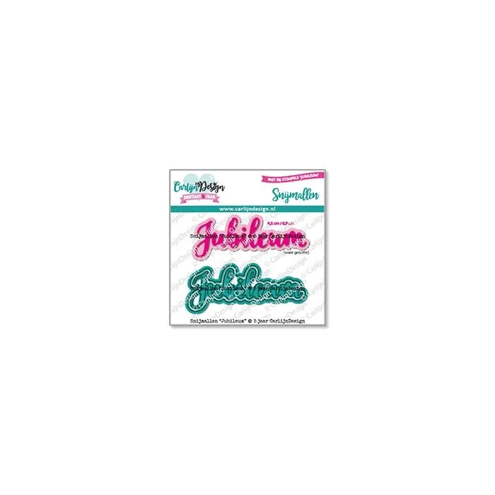 CarlijnDesign Jubileum CDSN-0241 dies takk 6,5 cm eksklusiv