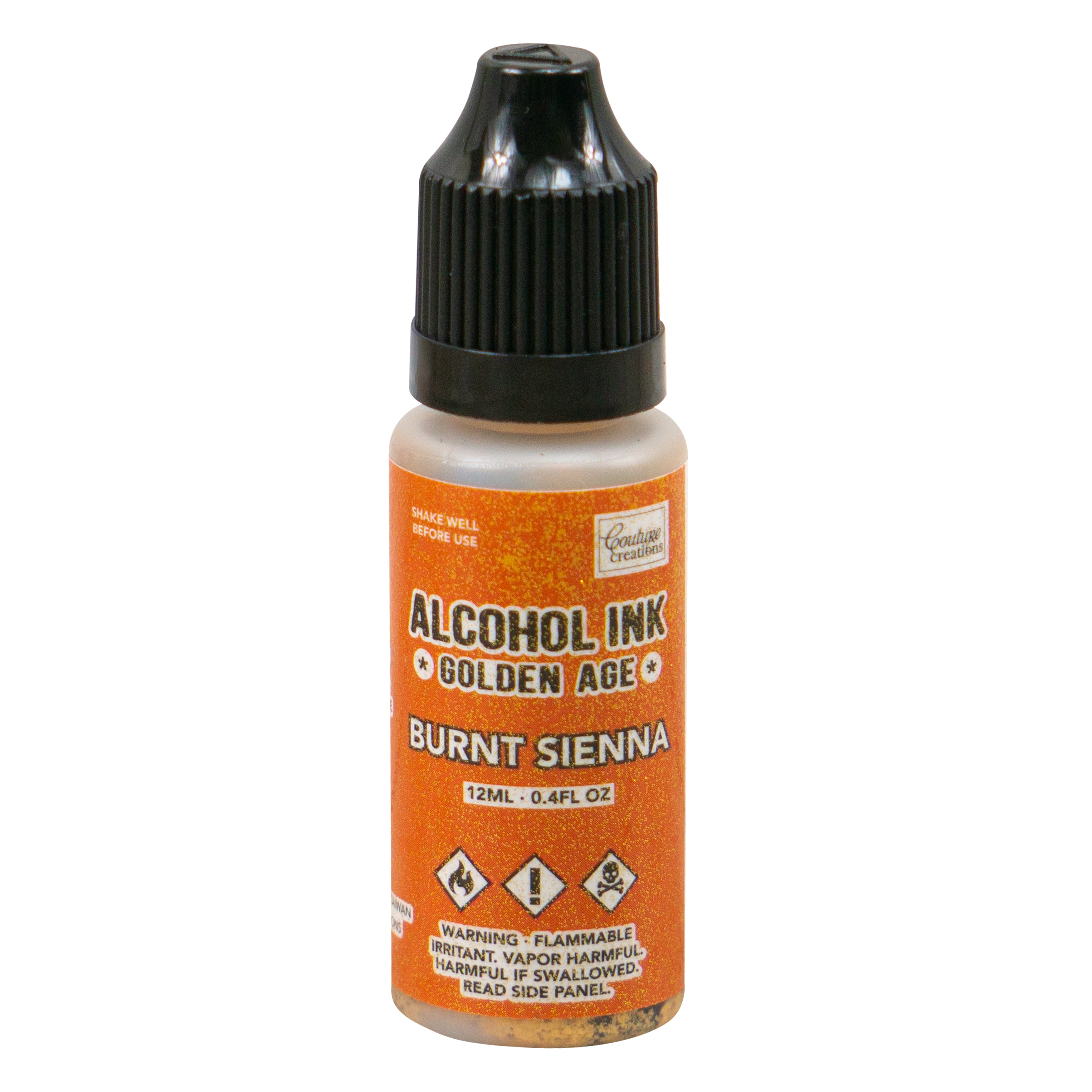 Couture Creations Alcohol Ink Golden Age blekk 12 ml Burnt Sienna