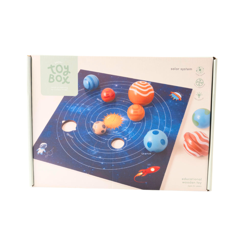 Kaiser Toy Box Solar System lekesett 12 deler tre