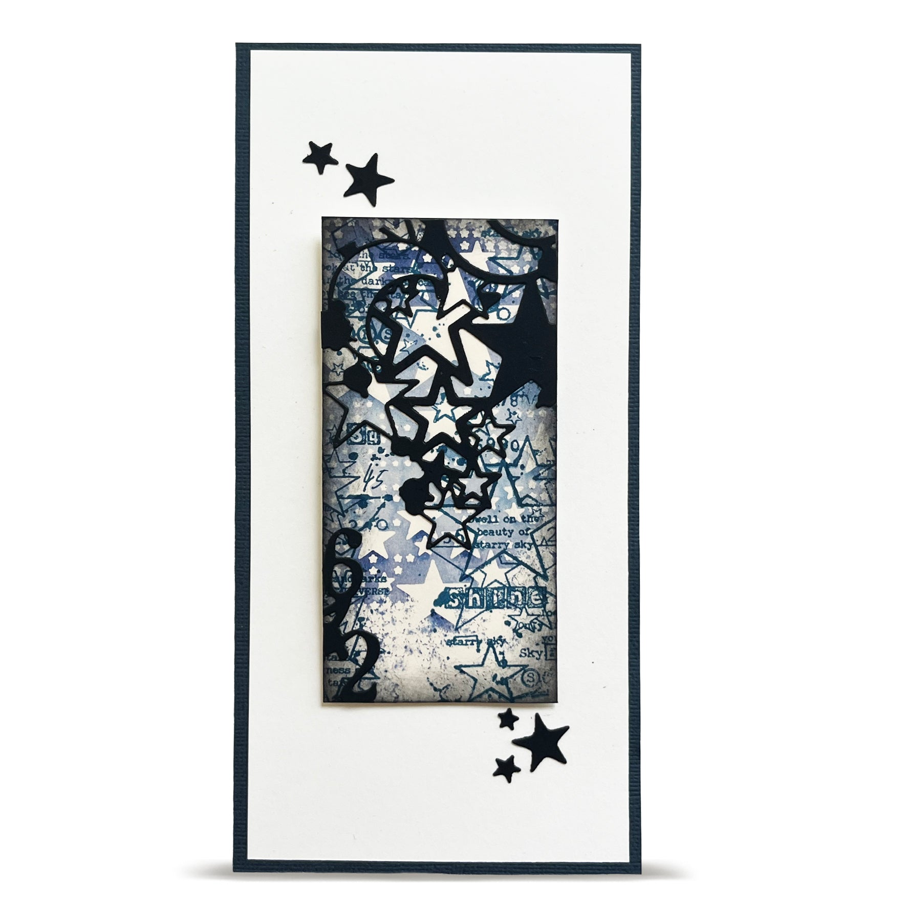 AALL & Create DI-24 Moon Stars diesett 8,6x15,5 cm 1 die