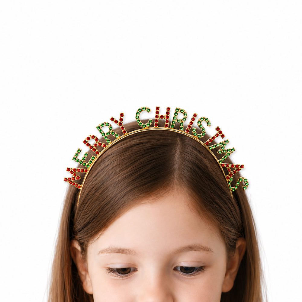 KaiserCraft Christmas Kids Merry Christmas Gems hårbøyle