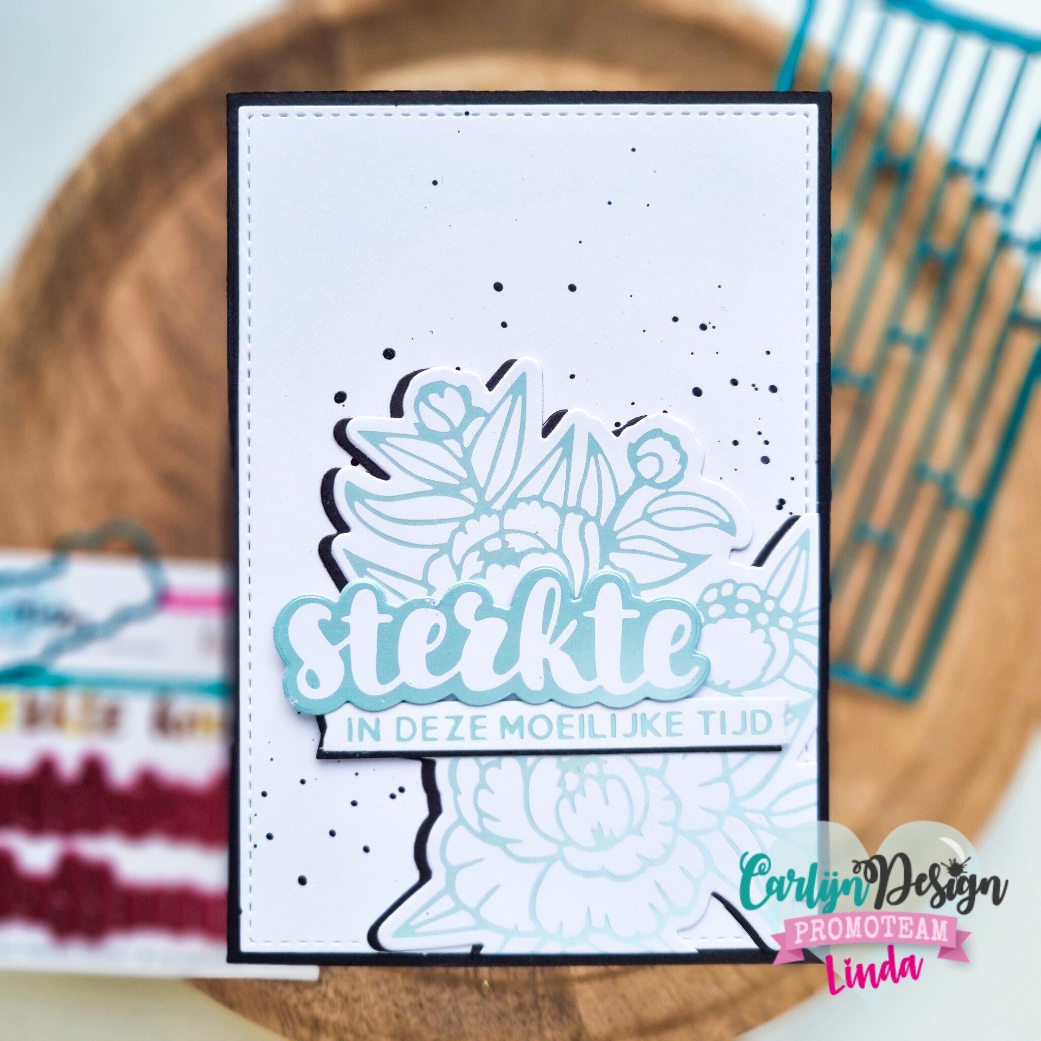 CarlijnDesign Undertekster Sterke CDST-0113 stempler A6