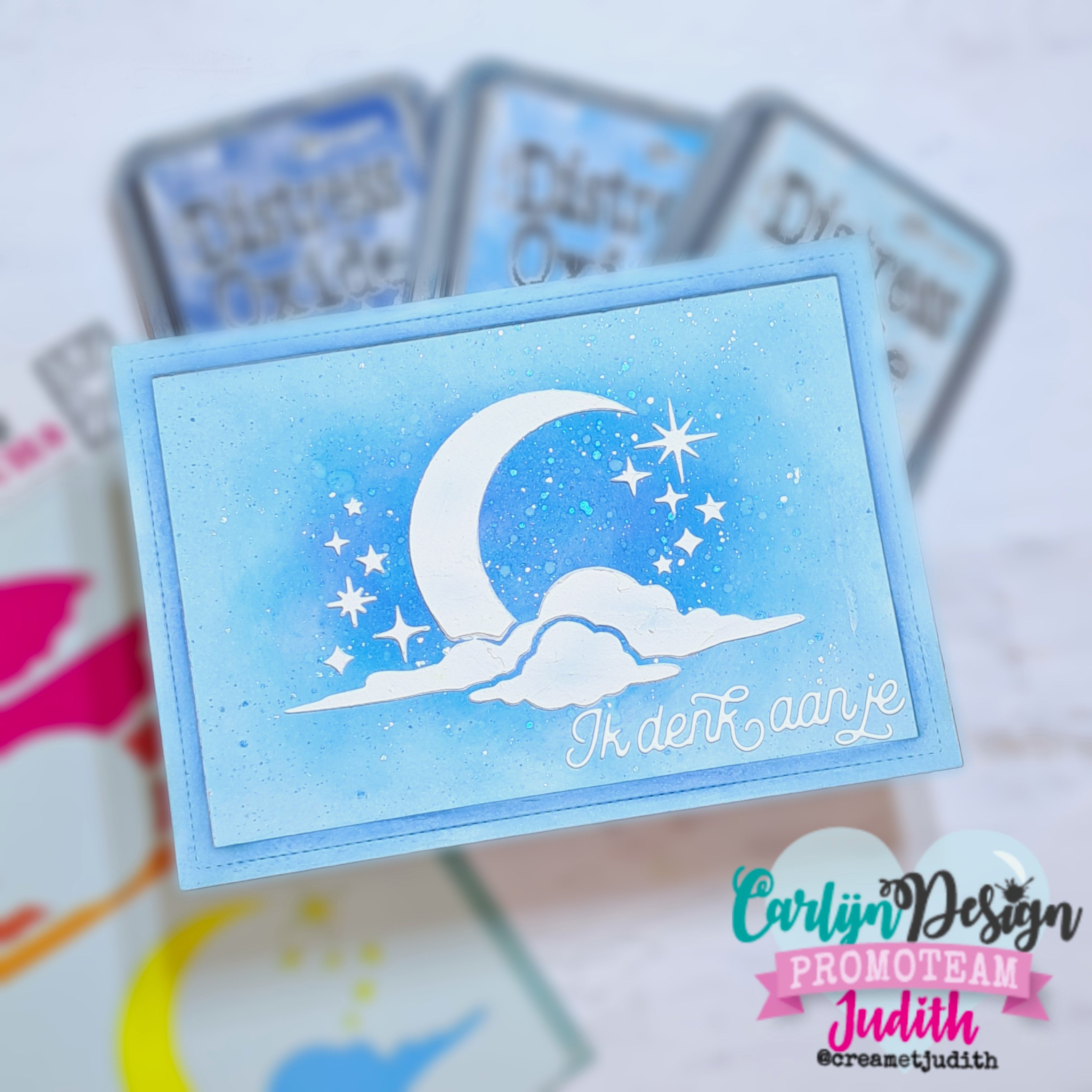 CarlijnDesign Zomerse scenes CDSC-0043 stensil 3 stk A6 sommer