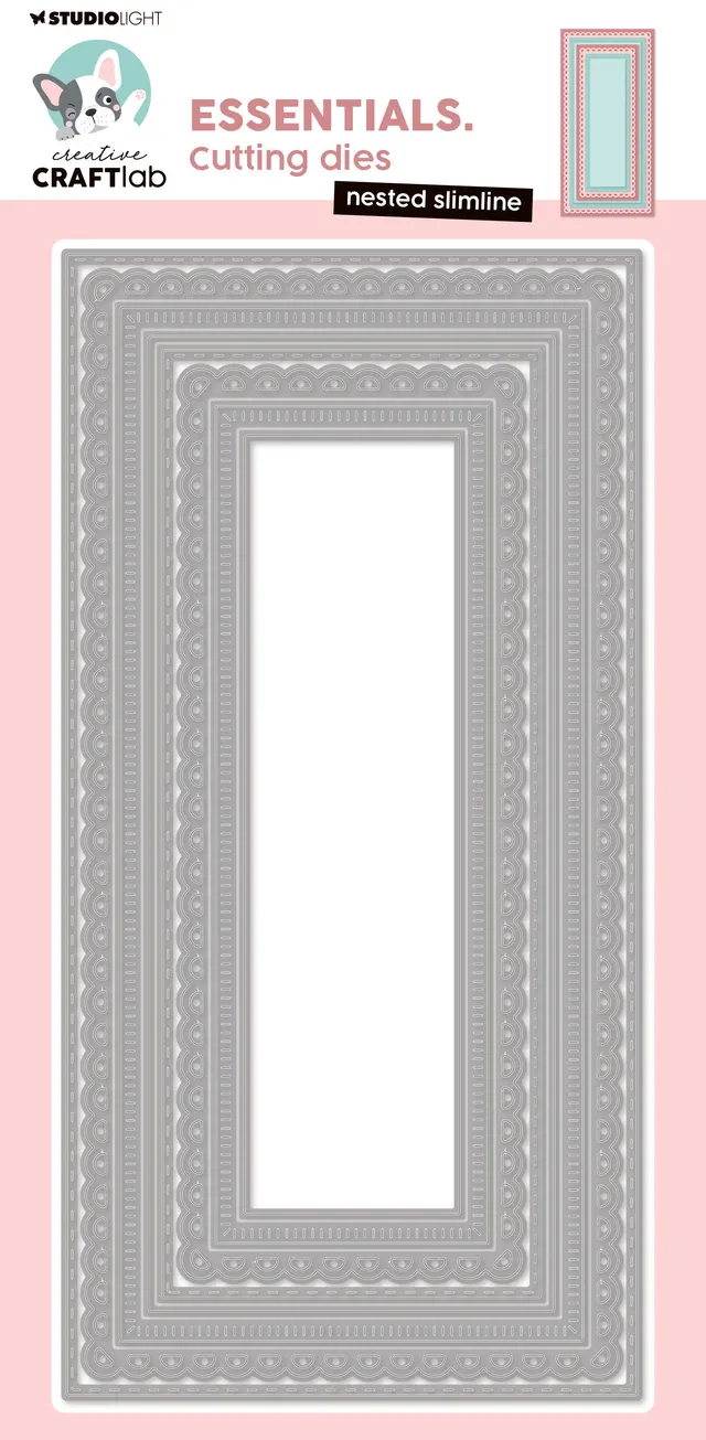Creative Craftlab Essentials Nested Slimline dies smal