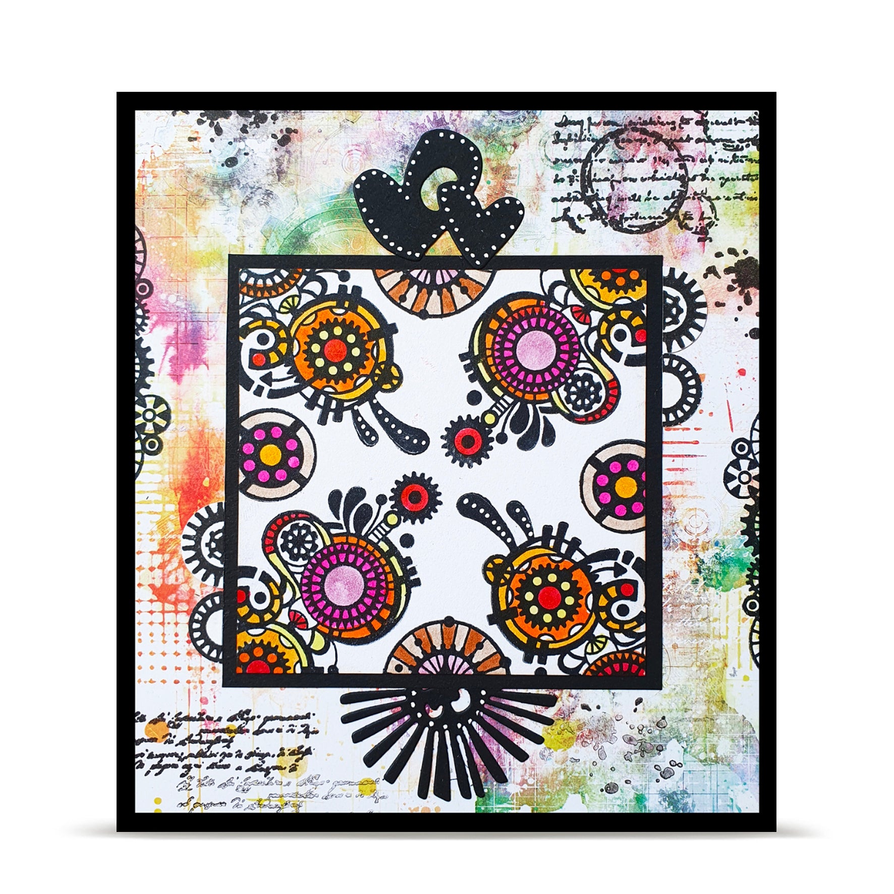 Aall and Create TP-1460 Cercle stempelsett A6 fotopolymer