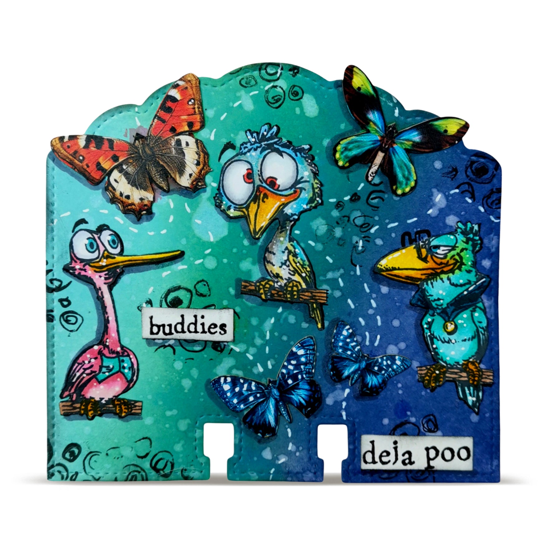 AALL & Create TP-1414 stempelsett Sir Chirps-a-Lot A6