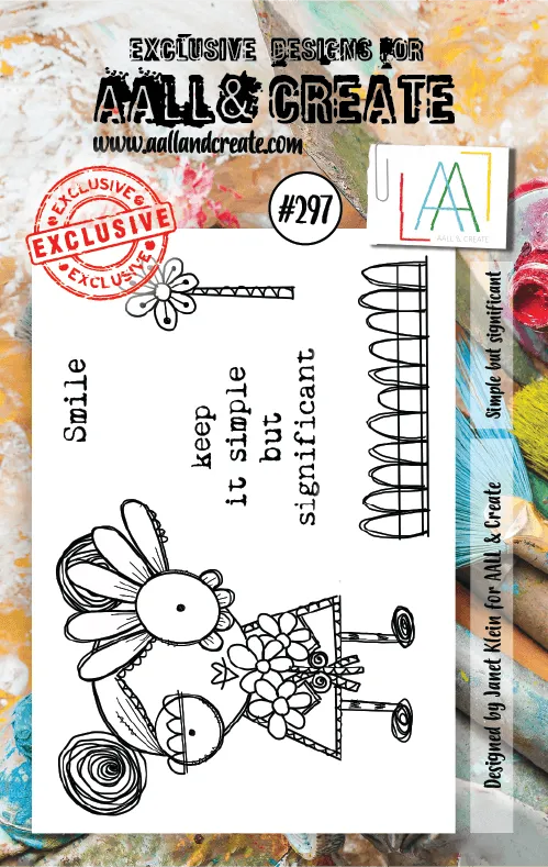 Aall and Create 297 Simple But Significant stempel A7