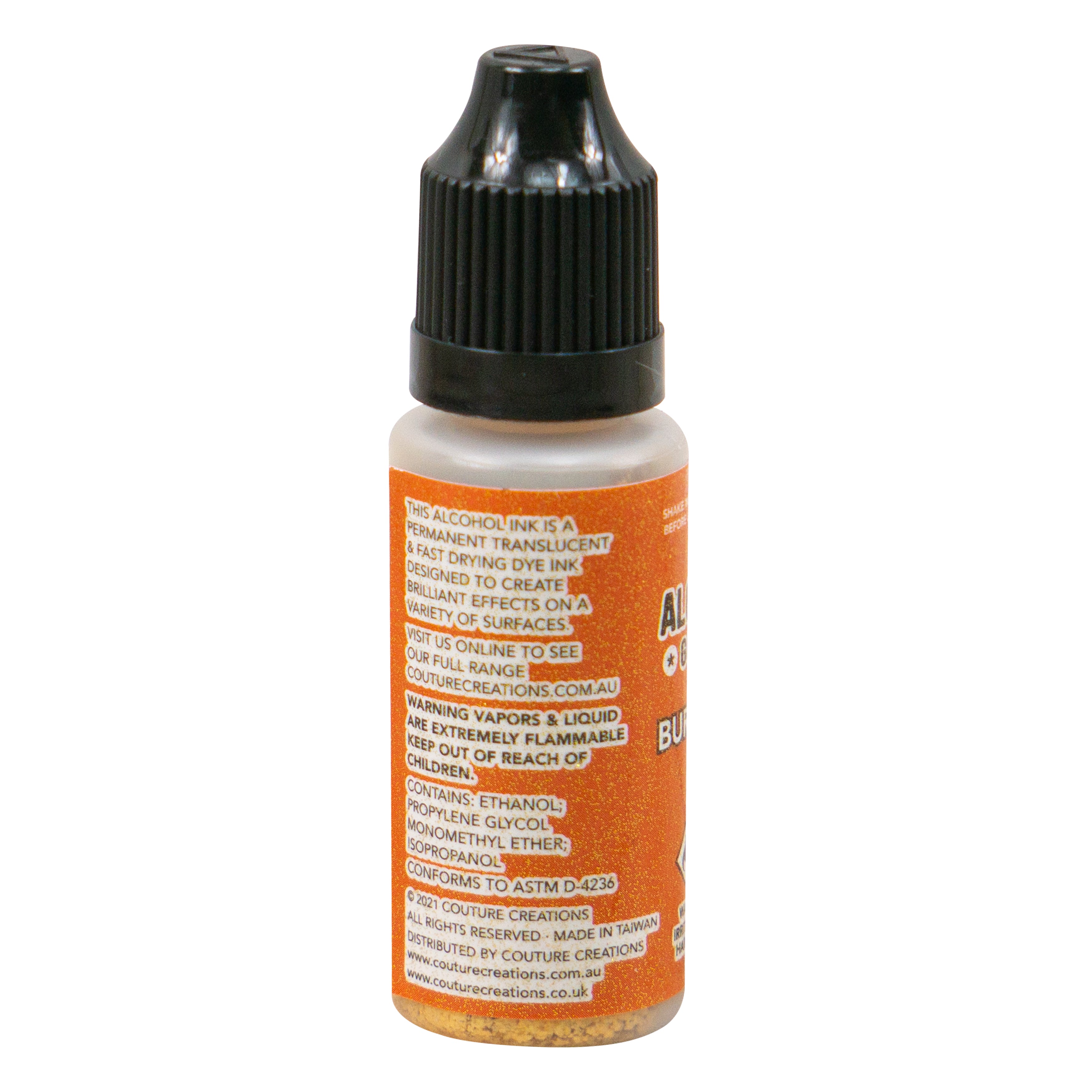 Couture Creations Alcohol Ink Golden Age blekk 12 ml Burnt Sienna